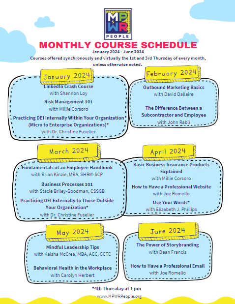 MPWR Courses Page 2