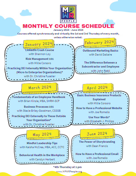 MPWR Courses Page 2 MPWR Courses Page 2